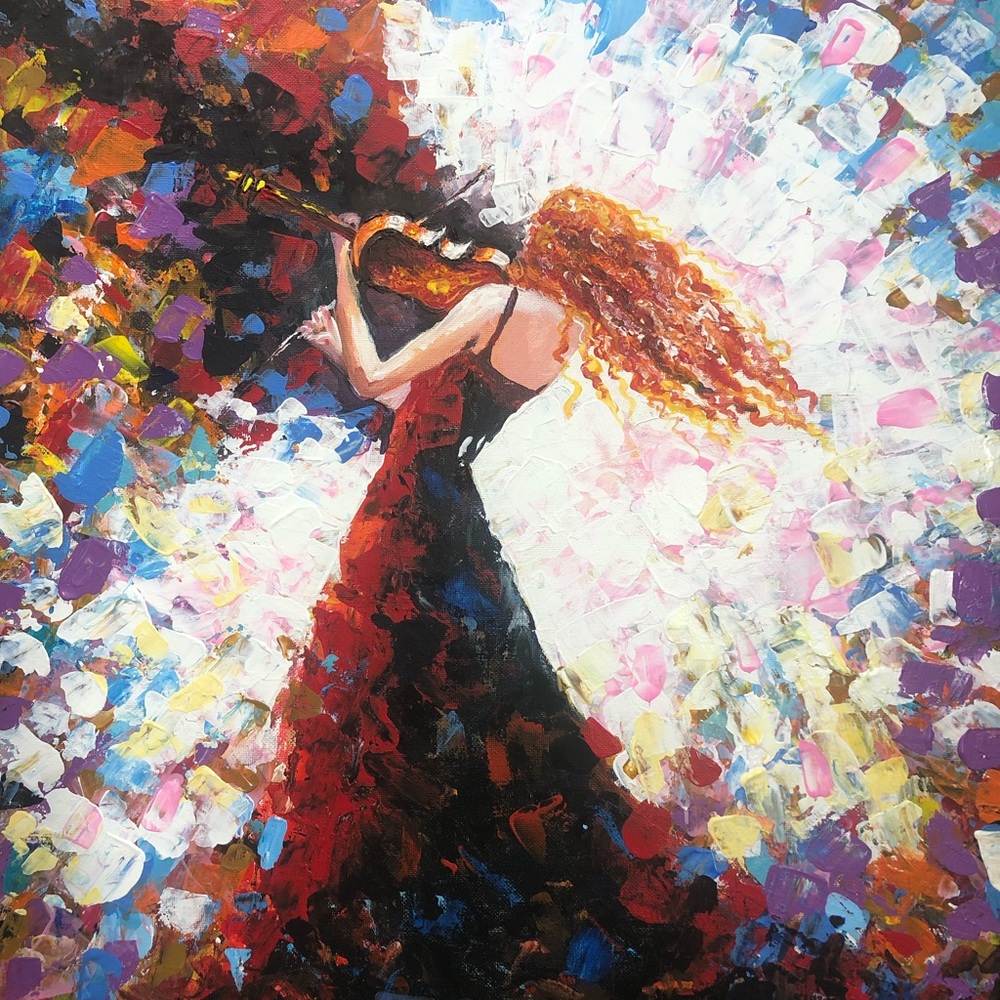 NEW Muse” Acrylic Panting by me